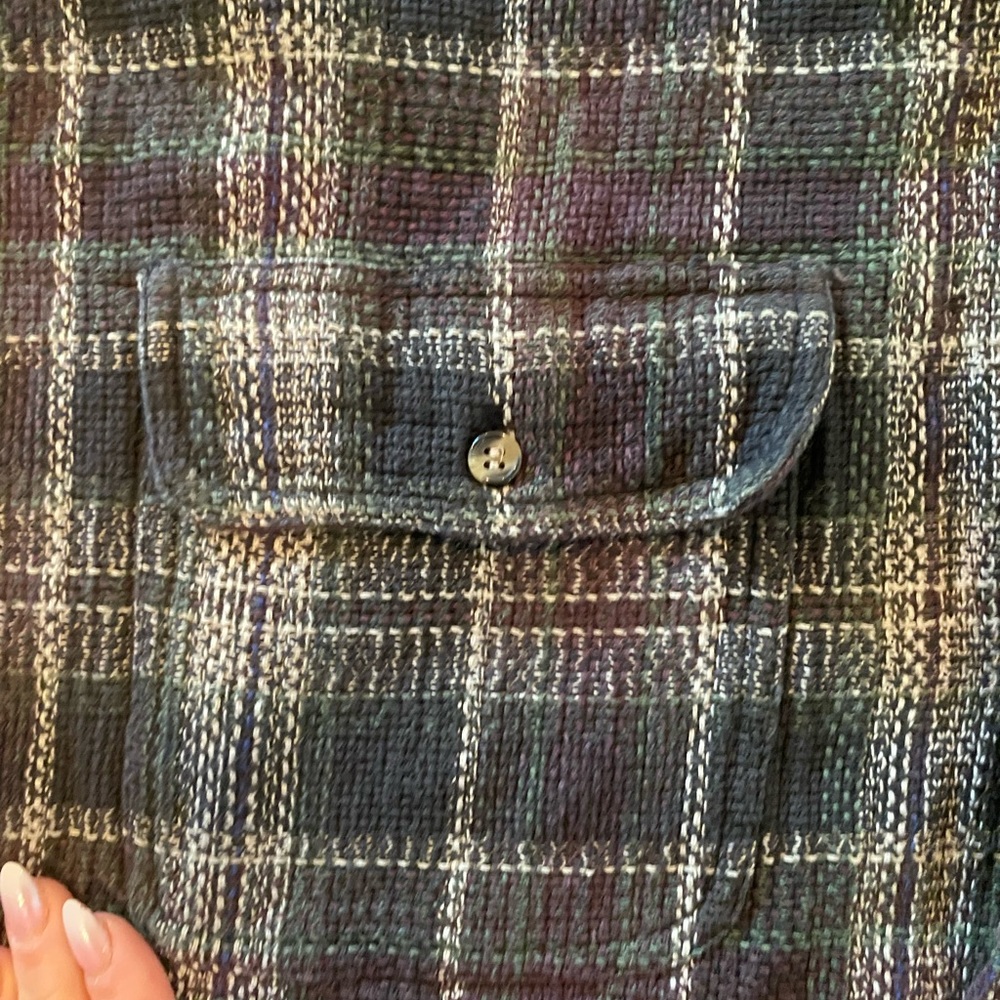Vintage 90s Tribes Knit Shirt - Picture 3 of 5